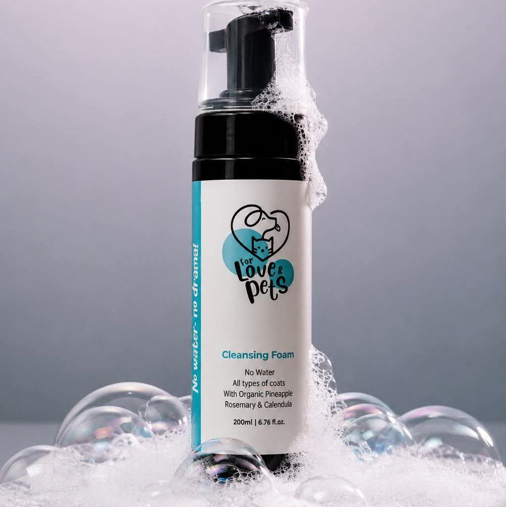 For Love & Pets Cleansing Foam NO water 200ml