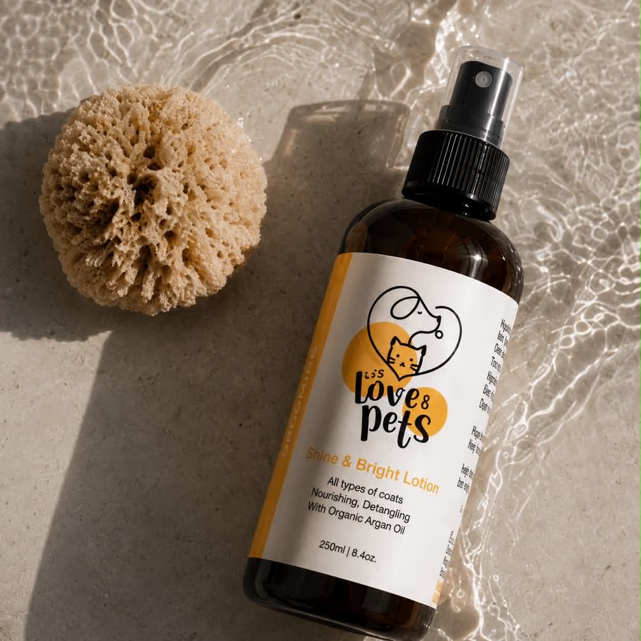 For Love & Pets Shine- Bright Lotion 250ml